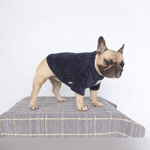NWT Large Plus Navy Blue Dog sweater - Picture 2 of 10